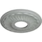 Ekena Millwork Blackthorne Ceiling Medallion (Fits Canopies up to 4 7/8"), 11 3/4"OD x 3 5/8"ID x 1"P, Primed White CM11BL - alternate 4